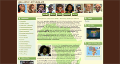 Desktop Screenshot of gesichterafrikas.de